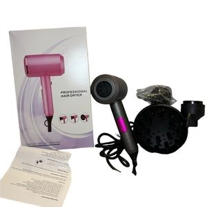 Professional Blow Dryer Hot Air Blow Hot Air Brush Hair Dryer
